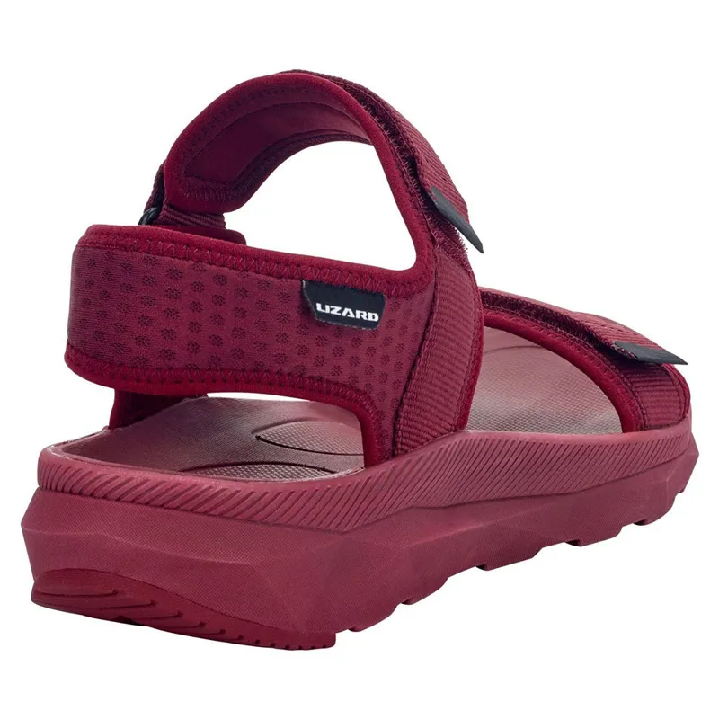 Lizard Trek Sandal Womens in Zinfandel Red-3